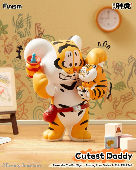 Alexander The Fat Tiger Mini Figures Roaring Love Series 2: Epic Filial Fabil7 cm Display (8) Collectibles