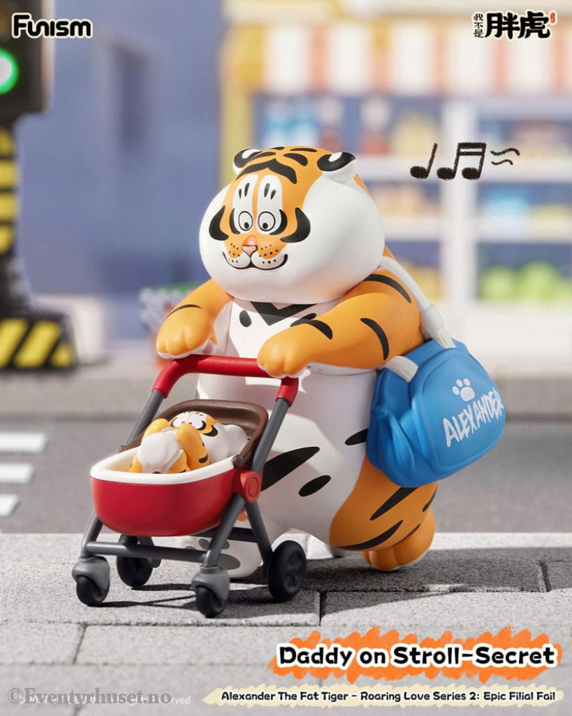 Alexander The Fat Tiger Mini Figures Roaring Love Series 2: Epic Filial Fabil7 cm Display (8) Collectibles