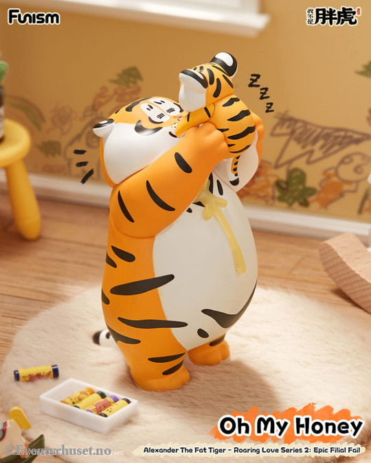Alexander The Fat Tiger Mini Figures Roaring Love Series 2: Epic Filial Fabil7 cm Display (8) Collectibles