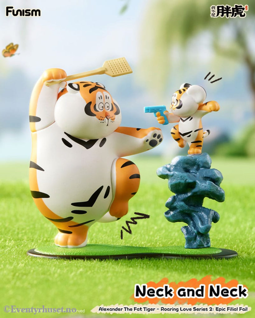 Alexander The Fat Tiger Mini Figures Roaring Love Series 2: Epic Filial Fabil7 cm Display (8) Collectibles