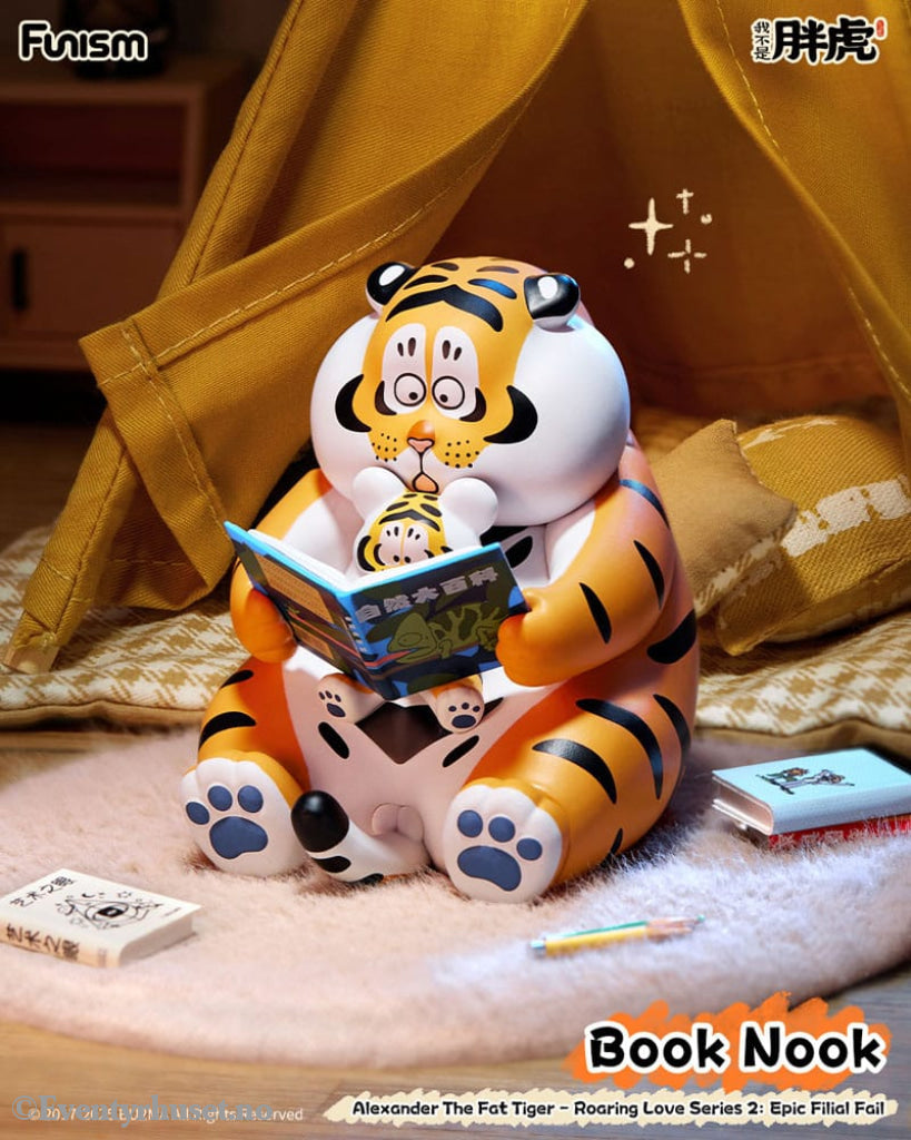 Alexander The Fat Tiger Mini Figures Roaring Love Series 2: Epic Filial Fabil7 cm Display (8) Collectibles