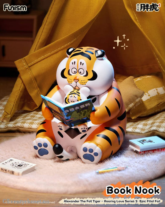 Alexander The Fat Tiger Mini Figures Roaring Love Series 2: Epic Filial Fabil7 cm Display (8) Collectibles