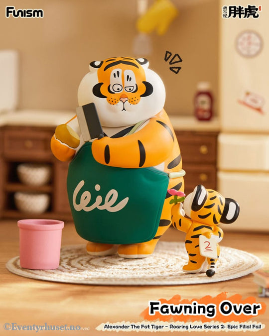 Alexander The Fat Tiger Mini Figures Roaring Love Series 2: Epic Filial Fabil7 cm Display (8) Collectibles