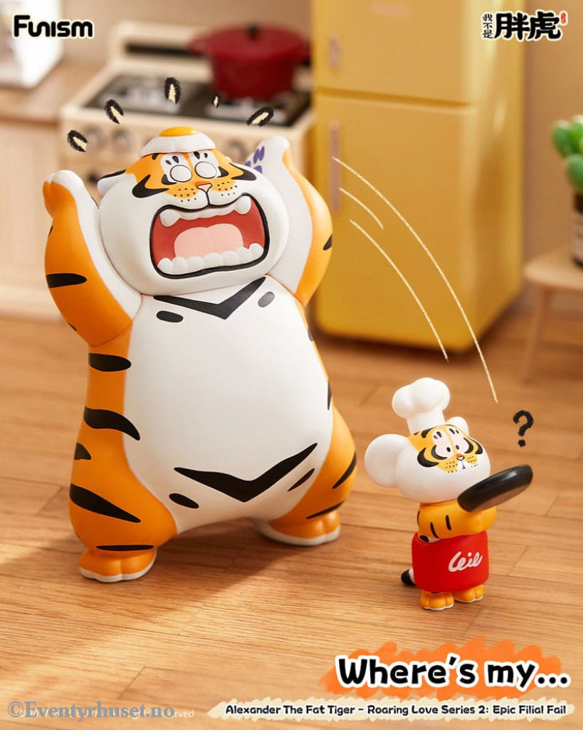 Alexander The Fat Tiger Mini Figures Roaring Love Series 2: Epic Filial Fabil7 cm Display (8) Collectibles