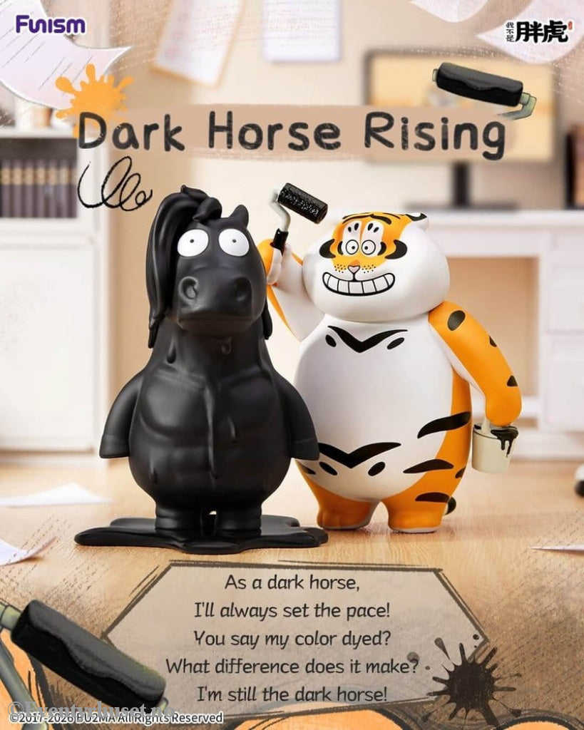 Alexander The Fat TigerBlind Box Mini Figures The Real Crazy Horse Display (8) Collectibles