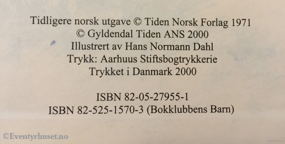 Alf Prøysen. 2000. Snekker Andersen Og Julenissen. Fortelling