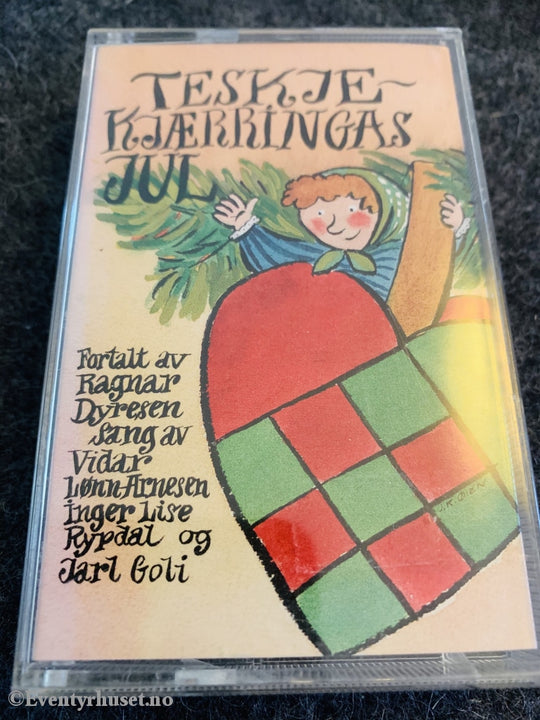 Alf Prøysen. 1994. Teskjekjerringas Jul. Kassett. Kassettbok