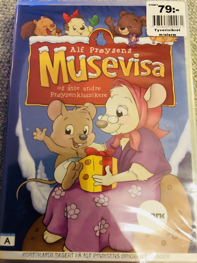 Alf Prøysen. 2011. Musevisa Og Åtte Andre Prøysenklassikere. Dvd. Ny I Plast! Dvd