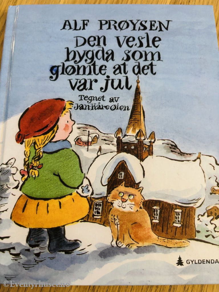 Alf Prøysen. Den vesle bygda som glemte at det var jul. Bok.