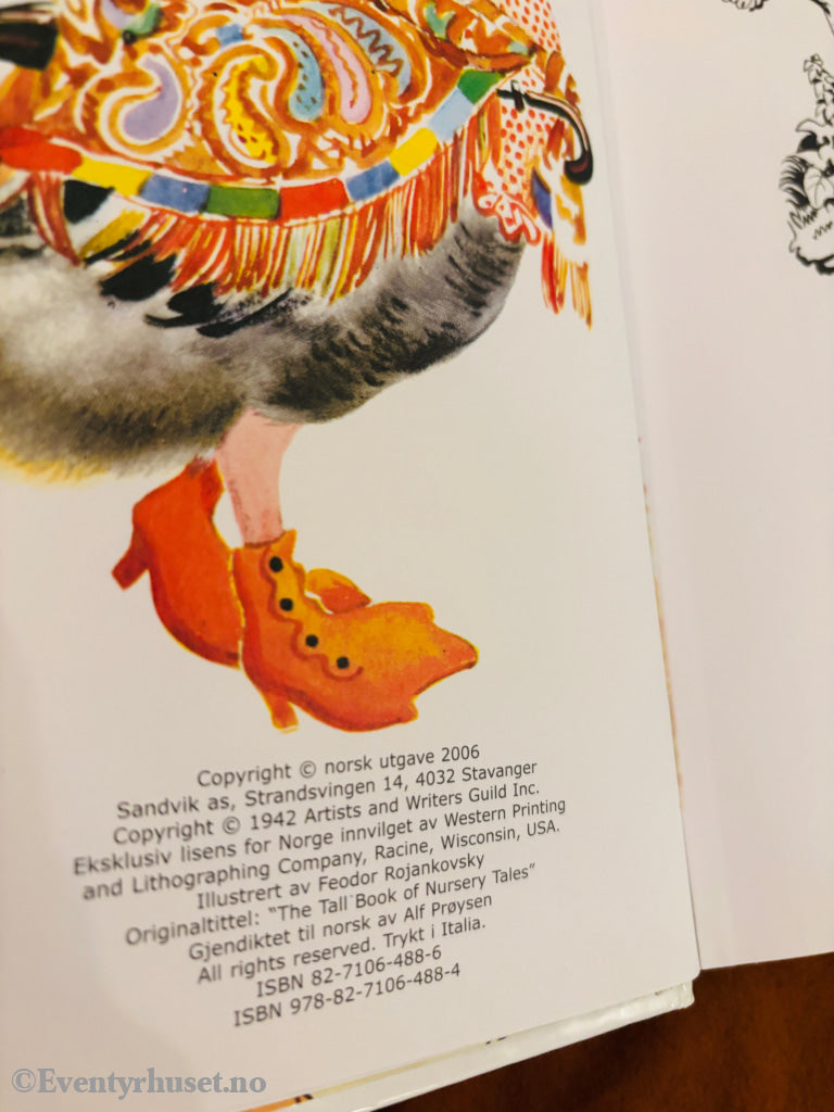 Alf Prøysen – Gåsemorboka. Bok.