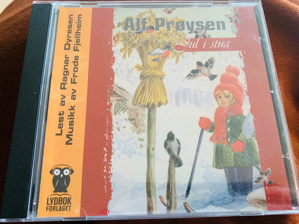Alf Prøysen. Jul i stua. Lydbok på CD. Ny i plast!