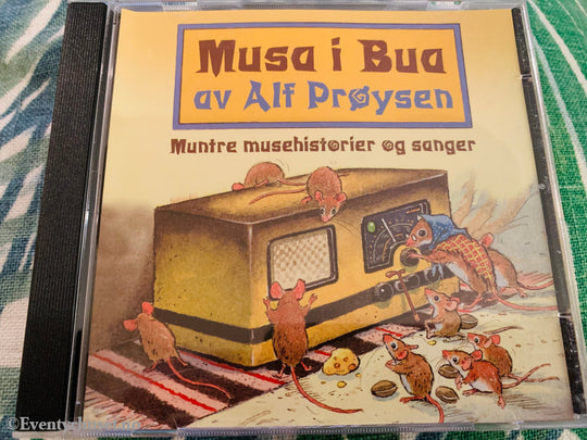 Alf Prøysen. Musa I Bua Mfl. Lydbok På Cd.