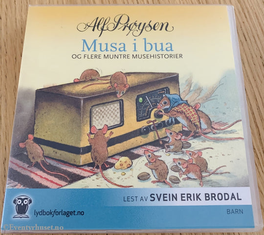 Alf Prøysen. Musa I Bua Mfl. Lydbok På Cd.