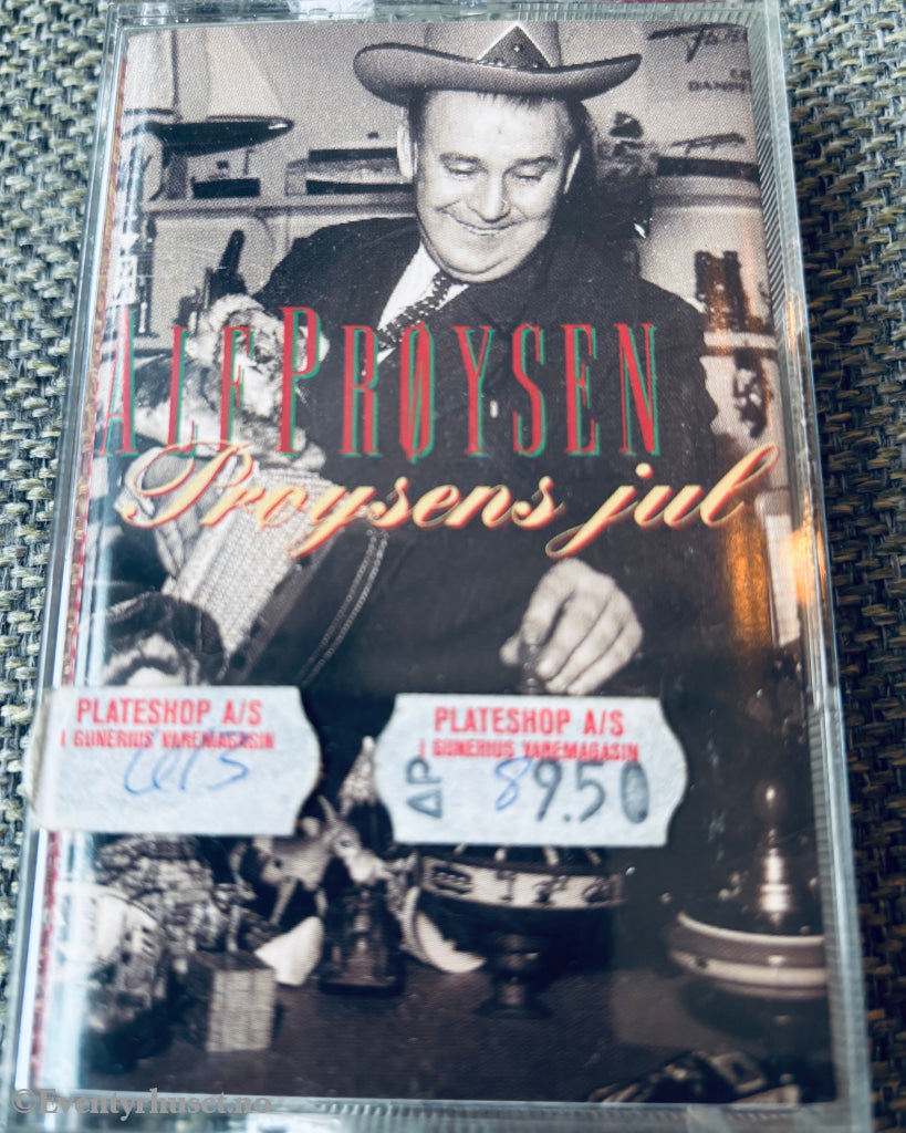 Alf Prøysen – Prøysens jul. Kassett.