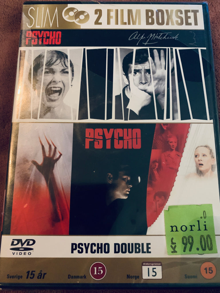 Alfred Hitchcock. 1960 / 1998. Psycho. DVD samleboks. Ny i plast! DVD