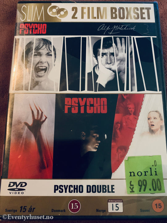 Alfred Hitchcock. 1960 / 1998. Psycho. DVD samleboks. Ny i plast! DVD