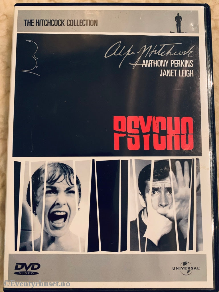 Alfred Hitchcock. 1960. Psycho. Dvd. Dvd