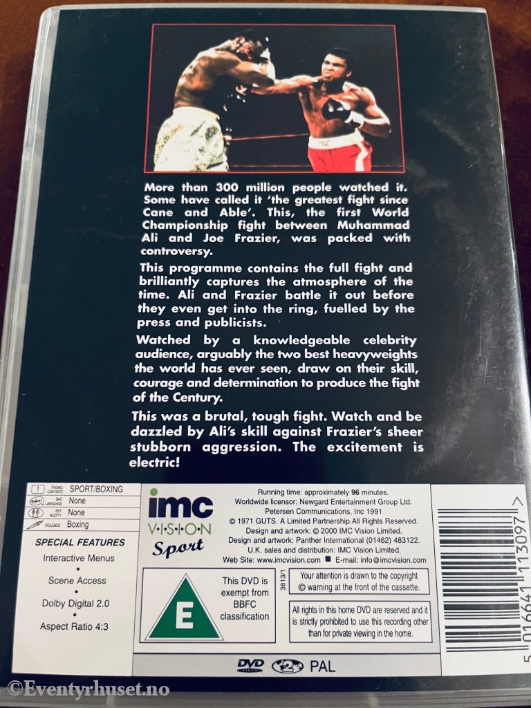 Ali Vs Frazier - The Fighters. 1971. Dvd. Dvd