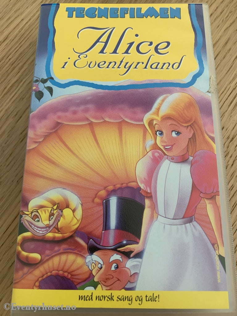 Alice I Eventyrland. 1994. Vhs. Vhs