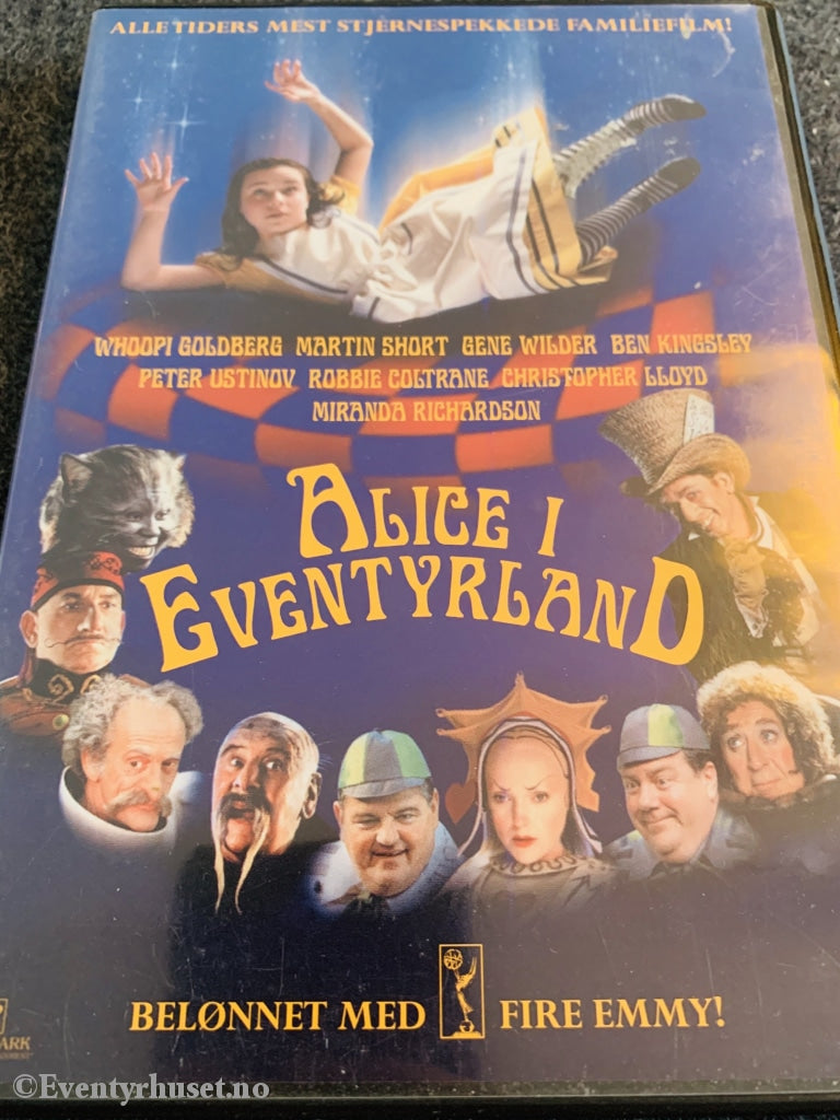 Alice I Eventyrland. 1999. Dvd. Dvd
