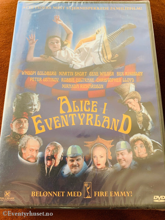 Alice I Eventyrland. 1999. Dvd. Ny Plast! Dvd