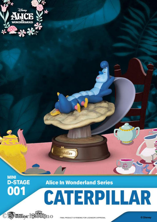 Alice in Wonderland Mini Diorama Stage Statues 6-pack 10 cm Collectibles