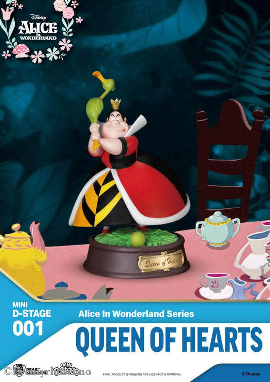 Alice in Wonderland Mini Diorama Stage Statues 6-pack 10 cm Collectibles