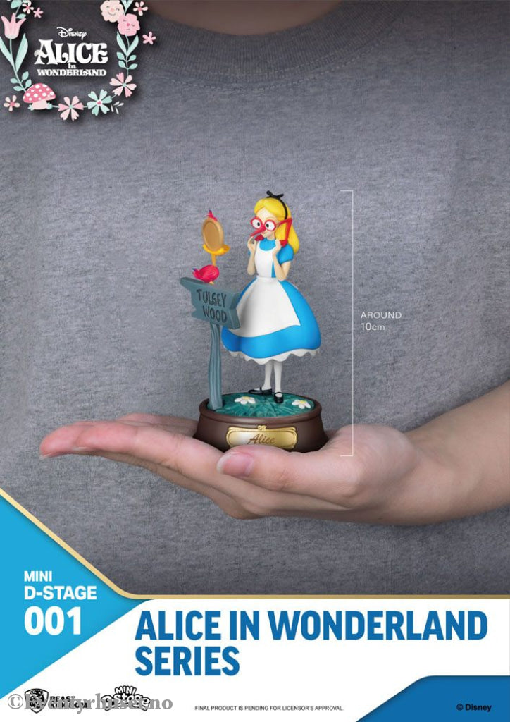 Alice in Wonderland Mini Diorama Stage Statues 6-pack 10 cm Collectibles