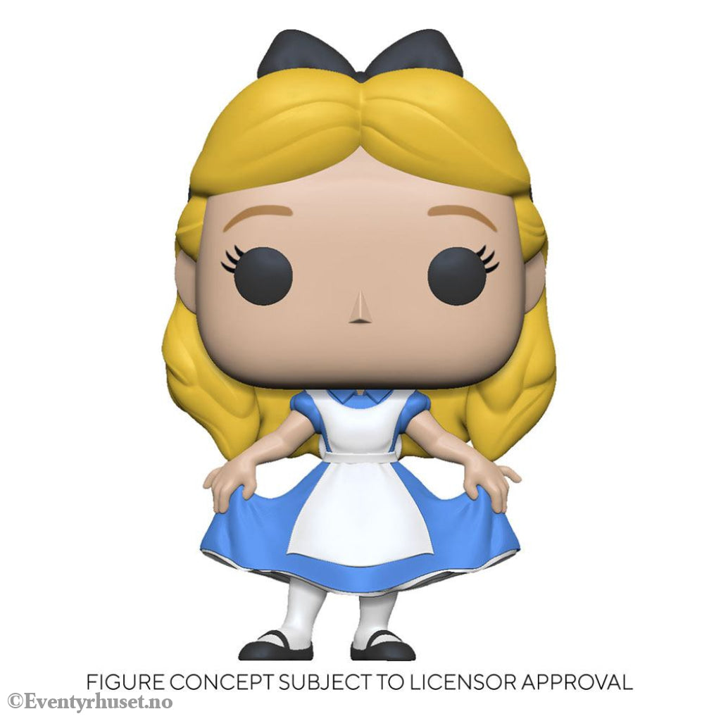 Alice in Wonderland POP! Disney Vinyl Figure Alice Curtsying 9 cm Collectibles