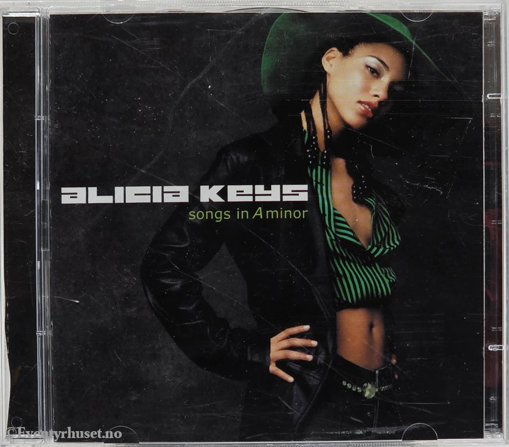 Alicia Keys, 2001, Songs in A Minor. Musikk-CD.