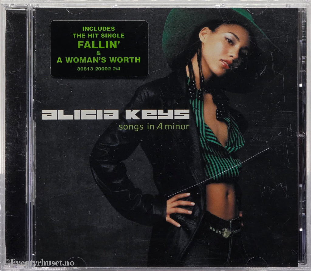 Alicia Keys. Songs in A Minor. 2001 . Musikk-CD.