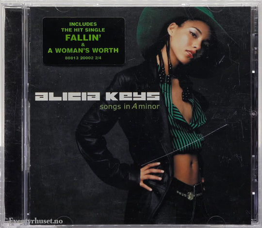 Alicia Keys. Songs in A Minor. 2001 . Musikk-CD.