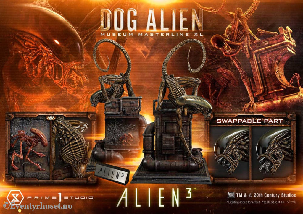 Alien 3 Museum Masterline Series Statue 1/3 Dog Alien XL 114 cm Collectibles