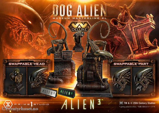 Alien 3 Museum Masterline Series Statue 1/3 Dog Alien XL Deluxe Version 114 cm Collectibles