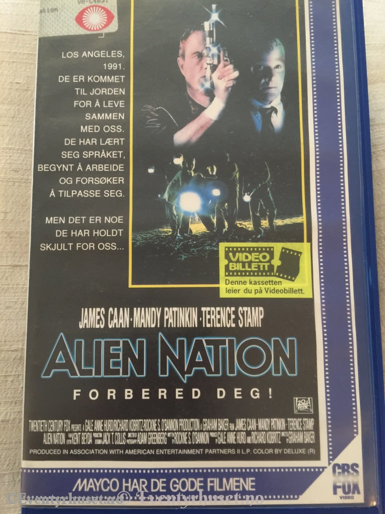 Alien Nation. Vhs Big Box.