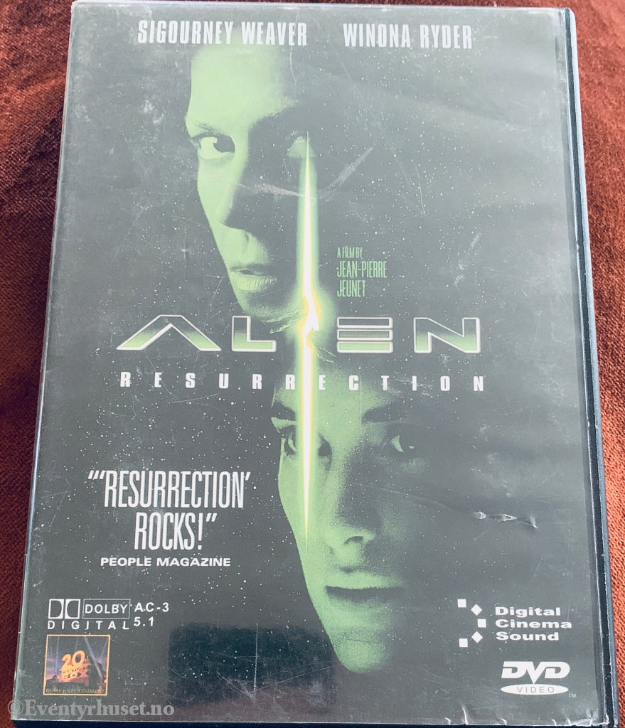 Alien Resurrection. DVD.