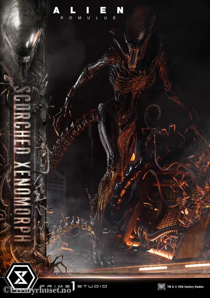 Alien: Romulus Museum Masterline XL Statue 1/3 Scorched Xenomorph 98 cm Collectibles