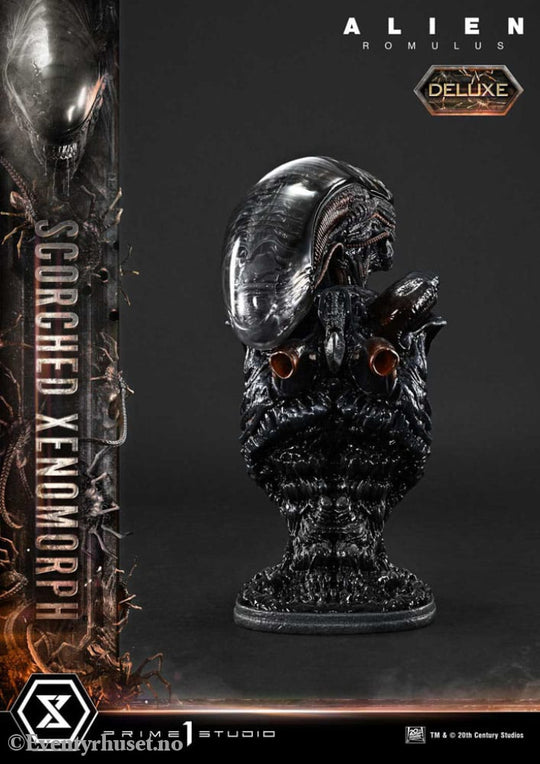 Alien: Romulus Museum Masterline XL Statue 1/3 Scorched Xenomorph Deluxe Bonus Version 98 cm Collectibles