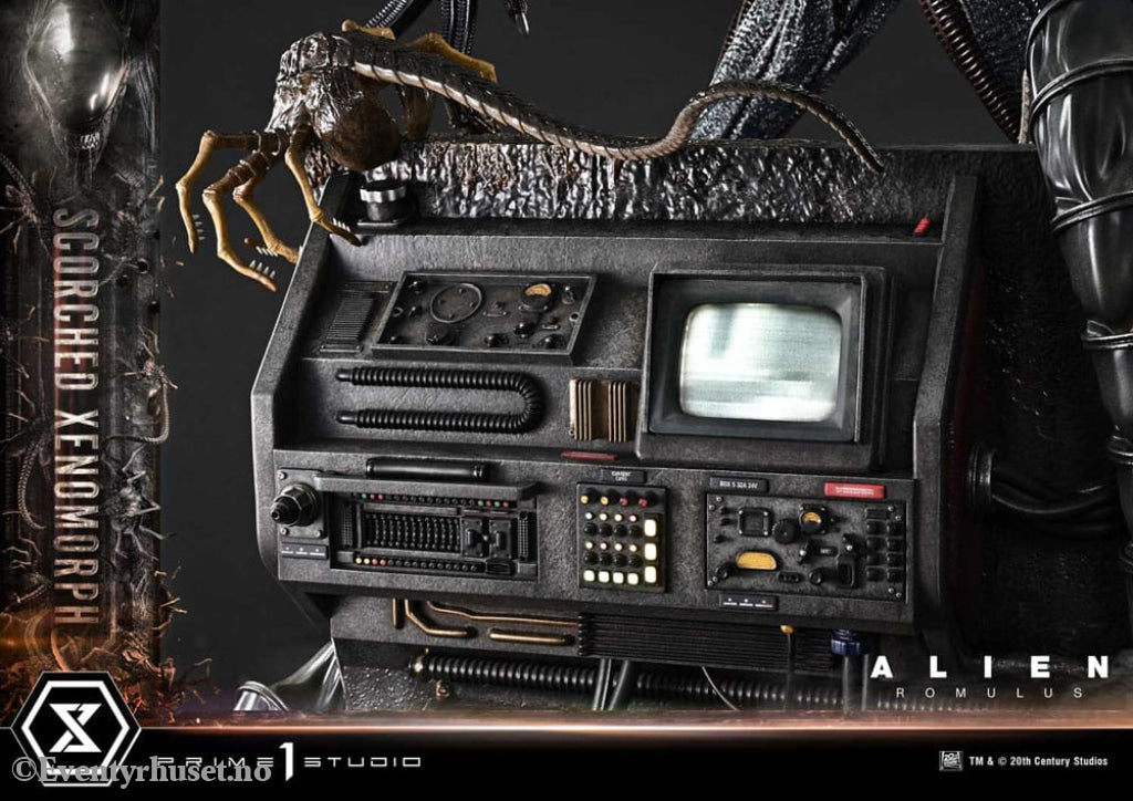 Alien: Romulus Museum Masterline XL Statue 1/3 Scorched Xenomorph Deluxe Bonus Version 98 cm Collectibles