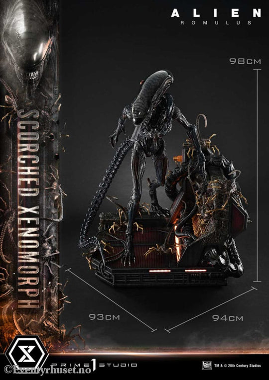 Alien: Romulus Museum Masterline XL Statue 1/3 Scorched Xenomorph Deluxe Version 98 cm Collectibles