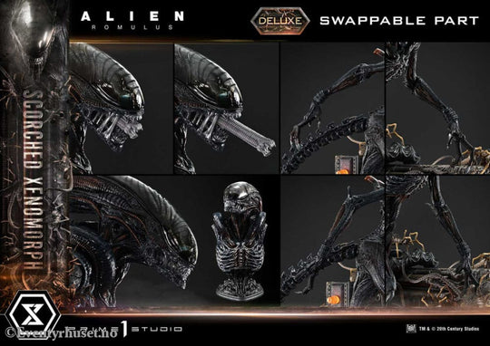 Alien: Romulus Museum Masterline XL Statue 1/3 Scorched Xenomorph Deluxe Version 98 cm Collectibles