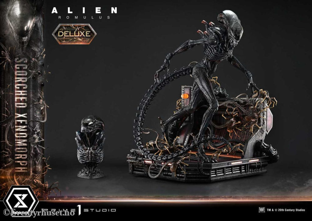 Alien: Romulus Museum Masterline XL Statue 1/3 Scorched Xenomorph Deluxe Version 98 cm Collectibles