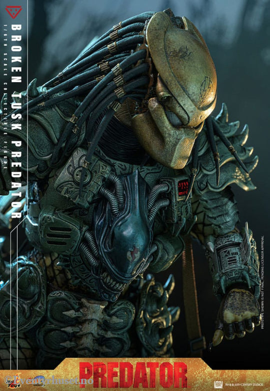 Alien vs. Predator Comic Masterpiece Action Figure 1/6 Broken Tusk Predator 35 cm Toys