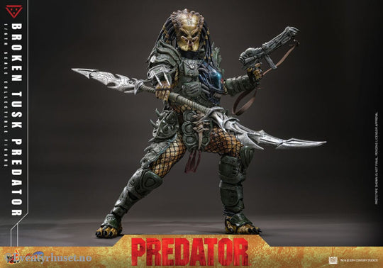 Alien vs. Predator Comic Masterpiece Action Figure 1/6 Broken Tusk Predator 35 cm Toys