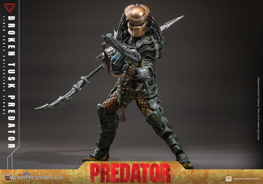 Alien vs. Predator Comic Masterpiece Action Figure 1/6 Broken Tusk Predator 35 cm Toys