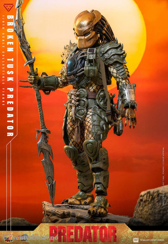 Alien vs. Predator Comic Masterpiece Action Figure 1/6 Broken Tusk Predator 35 cm Toys