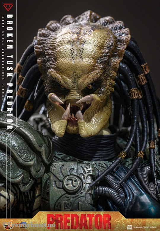 Alien vs. Predator Comic Masterpiece Action Figure 1/6 Broken Tusk Predator 35 cm Toys