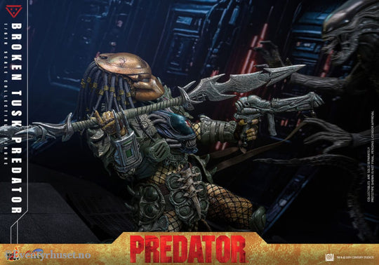 Alien vs. Predator Comic Masterpiece Action Figure 1/6 Broken Tusk Predator 35 cm Toys