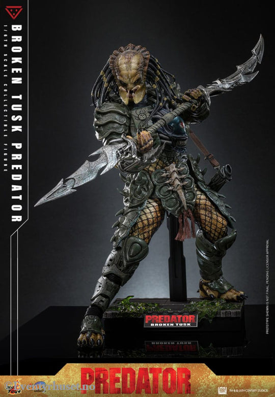 Alien vs. Predator Comic Masterpiece Action Figure 1/6 Broken Tusk Predator 35 cm Toys