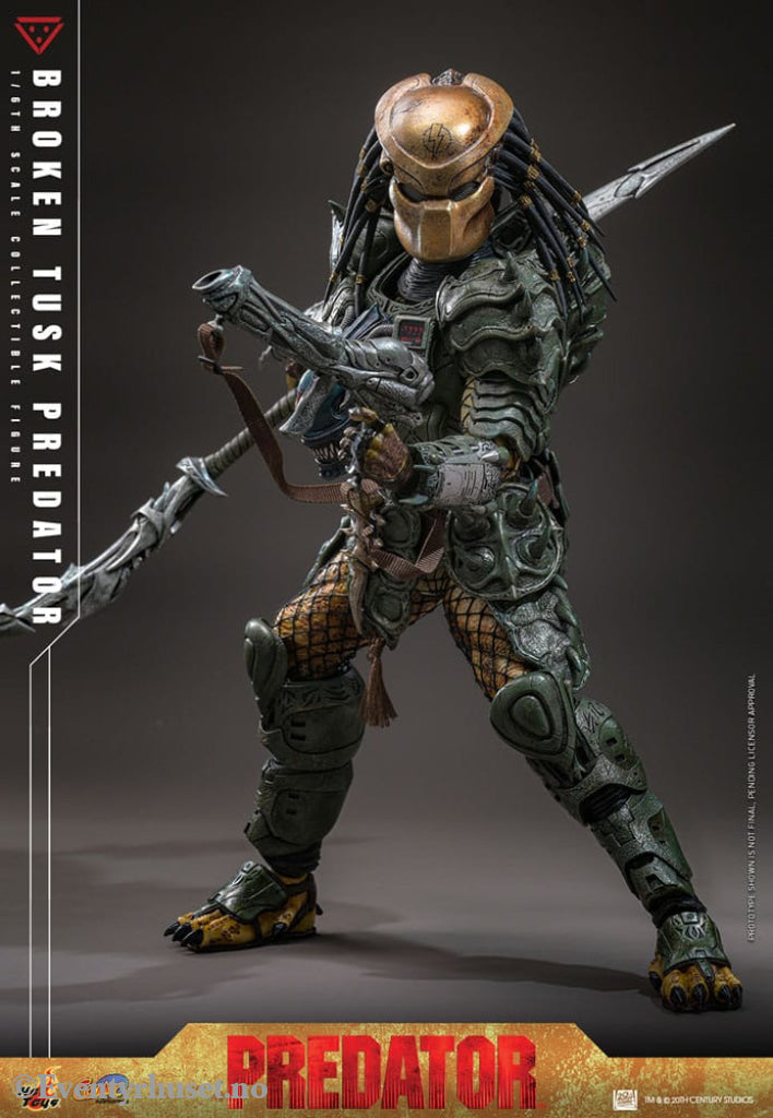 Alien vs. Predator Comic Masterpiece Action Figure 1/6 Broken Tusk Predator 35 cm Toys